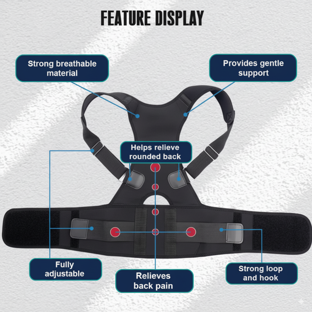 Posture Corrector Belt Unisex