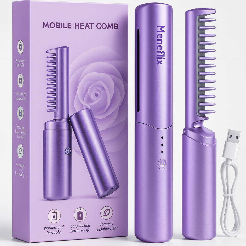 Hair Comb Straightener